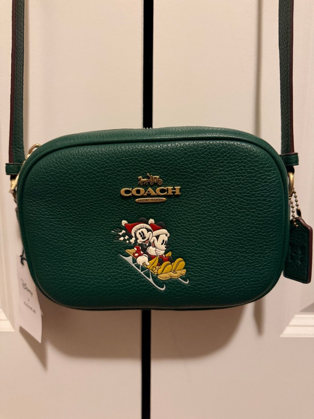 COACH X Disney Mickey & Minnie Sled Crossbody Bag